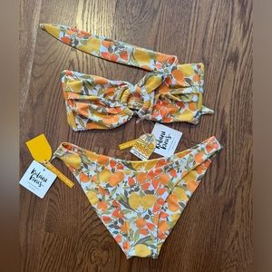 Brand new Kulani Kini Medium in pattern Limoncello